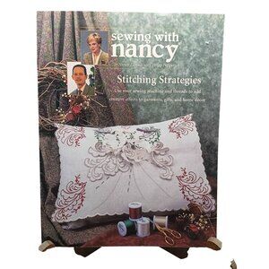 Sewing With Nancy 1999 Stitching Strategies Book By Nancy Zieman With Philip Pep